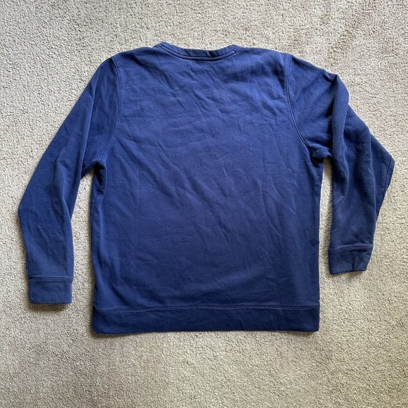 Under Armour Sweatshirt Men's 2XL Crewneck Fleece Colonials Lacrosse Navy Blue - Picture 2 of 10